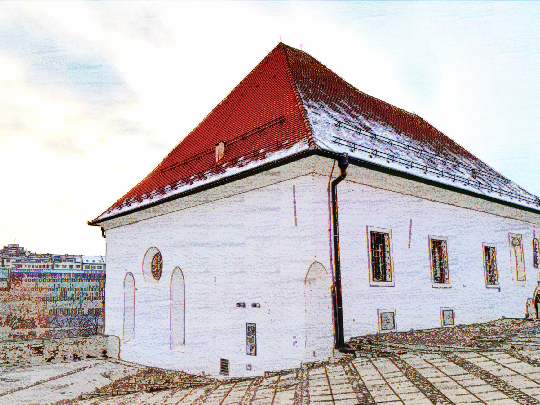 Sinagoga, slika filter